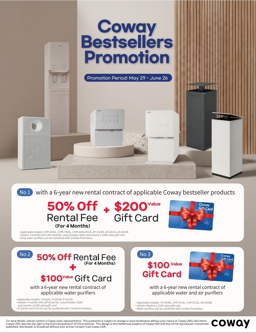 Coway Promotion